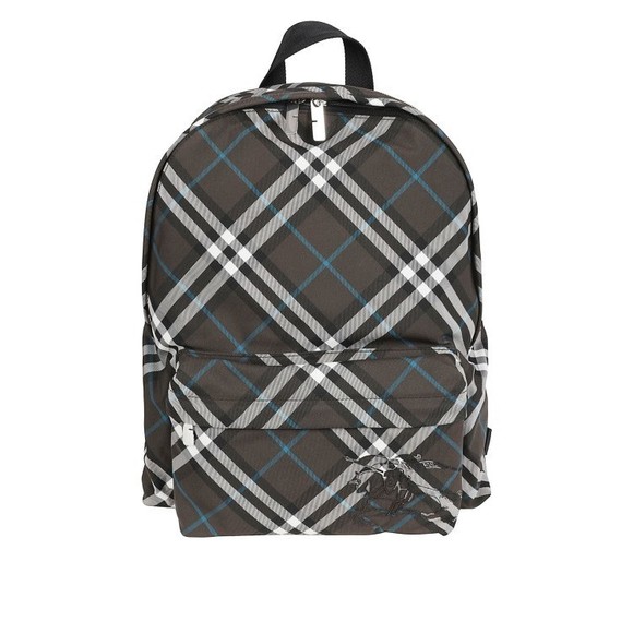 Burberry Plaid Backpack With Spacious Compartment - NWT - Picture 1 of 3